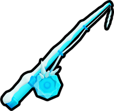 Frozen Fishing Rod