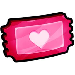 Valentine's Spinny Wheel Ticket Misc